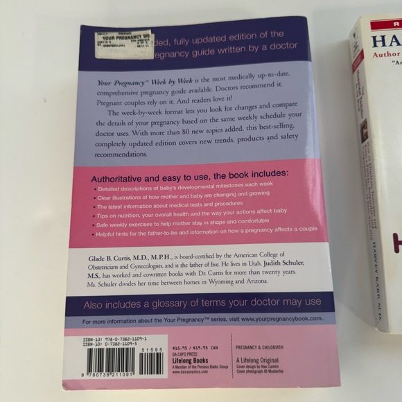 Yor Pregnancy Week by Week and The happiest Toddler book bundle $5 FIRM - Picture 4 of 5